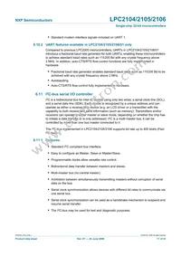 LPC2105FBD48/01 Datasheet Page 17