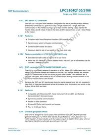 LPC2105FBD48/01 Datasheet Page 18