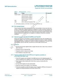 LPC2129FBD64 Datasheet Page 14