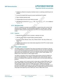 LPC2129FBD64 Datasheet Page 19