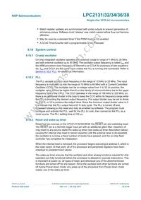 LPC2138FHN64/01 Datasheet Page 22