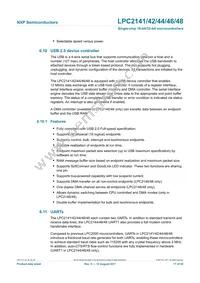 LPC2146FBD64 Datasheet Page 17