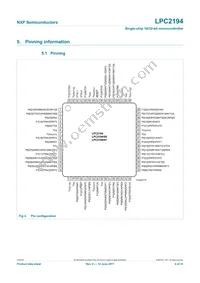 LPC2194HBD64 Datasheet Page 4