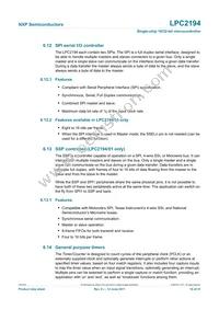 LPC2194HBD64 Datasheet Page 16