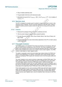 LPC2194HBD64 Datasheet Page 18
