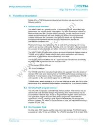 LPC2194JBD64 Datasheet Page 9