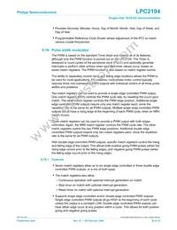 LPC2194JBD64 Datasheet Page 20