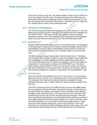 LPC2194JBD64 Datasheet Page 23