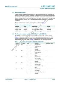 LPC2210FBD144 Datasheet Page 18