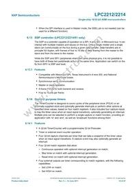 LPC2214FBD144 Datasheet Page 19