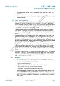 LPC2214FBD144 Datasheet Page 21