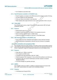 LPC2290FBD144 Datasheet Page 18