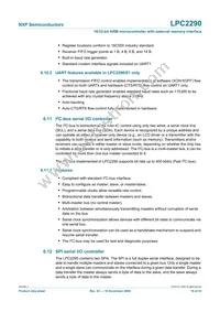 LPC2290FBD144 Datasheet Page 19