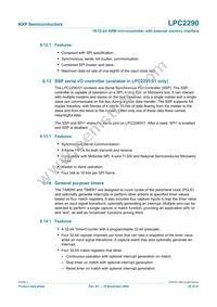 LPC2290FBD144 Datasheet Page 20