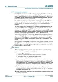 LPC2290FBD144 Datasheet Page 22