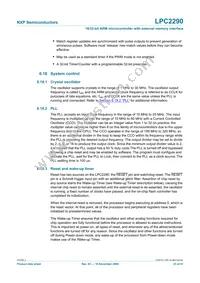 LPC2290FBD144 Datasheet Page 23