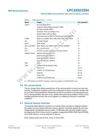 LPC2292FET144/G Datasheet Page 18