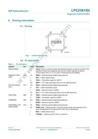 LPC2362FBD100 Datasheet Page 5