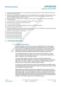 LPC2362FBD100 Datasheet Page 13