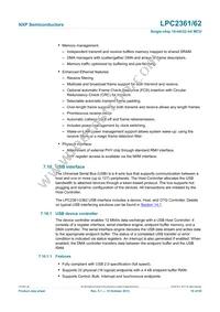 LPC2362FBD100 Datasheet Page 19