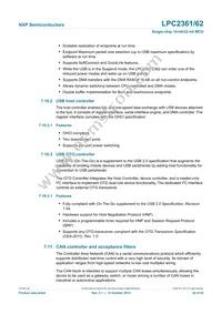 LPC2362FBD100 Datasheet Page 20