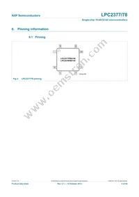 LPC2377FBD144 Datasheet Page 5