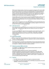 LPC2387FBD100 Datasheet Page 17