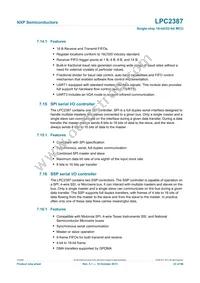 LPC2387FBD100 Datasheet Page 23