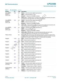 LPC2388FBD144 Datasheet Page 12