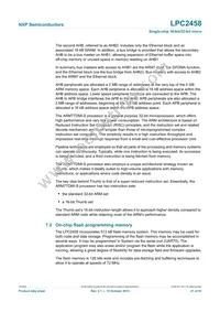 LPC2458FET180 Datasheet Page 21