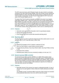 LPC2880FET180 Datasheet Page 19