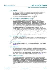 LPC2923FBD100 Datasheet Page 20