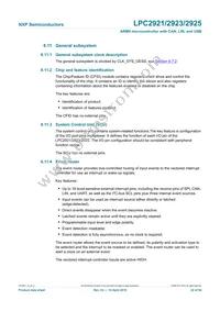 LPC2923FBD100 Datasheet Page 22