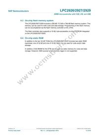 LPC2927FBD144 Datasheet Page 13
