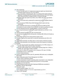LPC2939FBD208 Datasheet Page 2