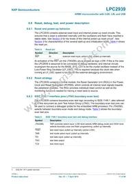 LPC2939FBD208 Datasheet Page 17