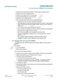 LPC3130FET180 Datasheet Page 16