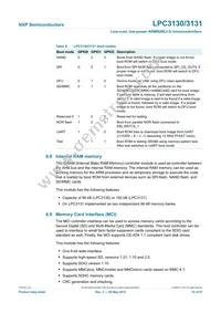 LPC3130FET180 Datasheet Page 18