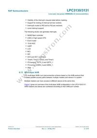 LPC3130FET180 Datasheet Page 21