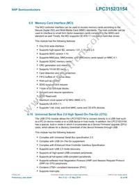 LPC3154FET208 Datasheet Page 22