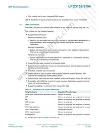 LPC3154FET208 Datasheet Page 23