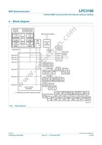 LPC3180FEL320/01 Datasheet Page 3