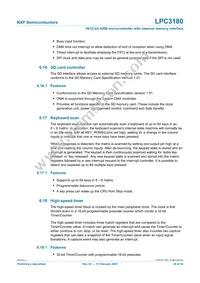 LPC3180FEL320/01 Datasheet Page 22