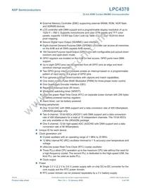 LPC4370FET256E Datasheet Page 3