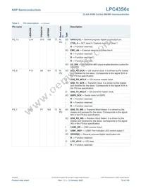 LPC43S67JET100E Datasheet Page 19