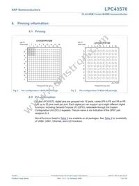 LPC43S70FET256E Datasheet Page 7