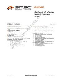 LPC47N207-JV Datasheet Cover