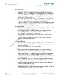 LPC51U68JBD64QL Datasheet Page 2