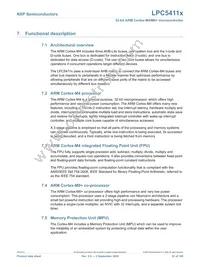 LPC54114J256BD64QL Datasheet Page 22