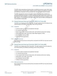 LPC54114J256BD64QL Datasheet Page 23